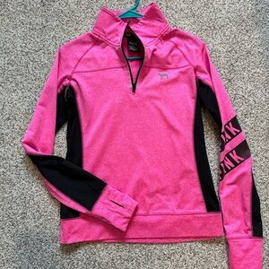 PINK Victoria's Secret Pink and Black Pullover
